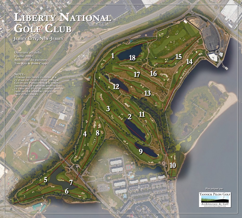 Liberty National Aerial (President Cup version)