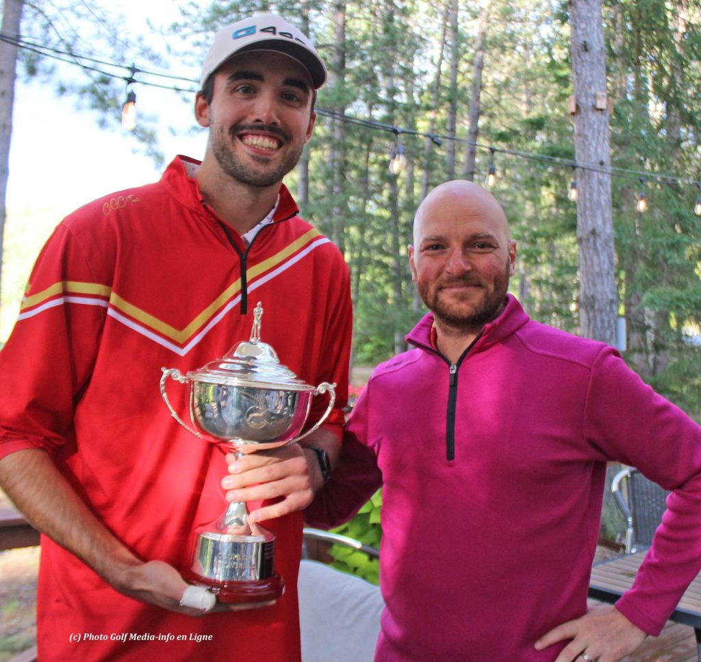 Gabriel Bernard est le grand gagnant de la saison, division Montréal, dans la catégorie brut, remportant ainsi le trophée GML.